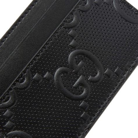 gucci gg embossed card holder|Gucci card holder sale clearance.